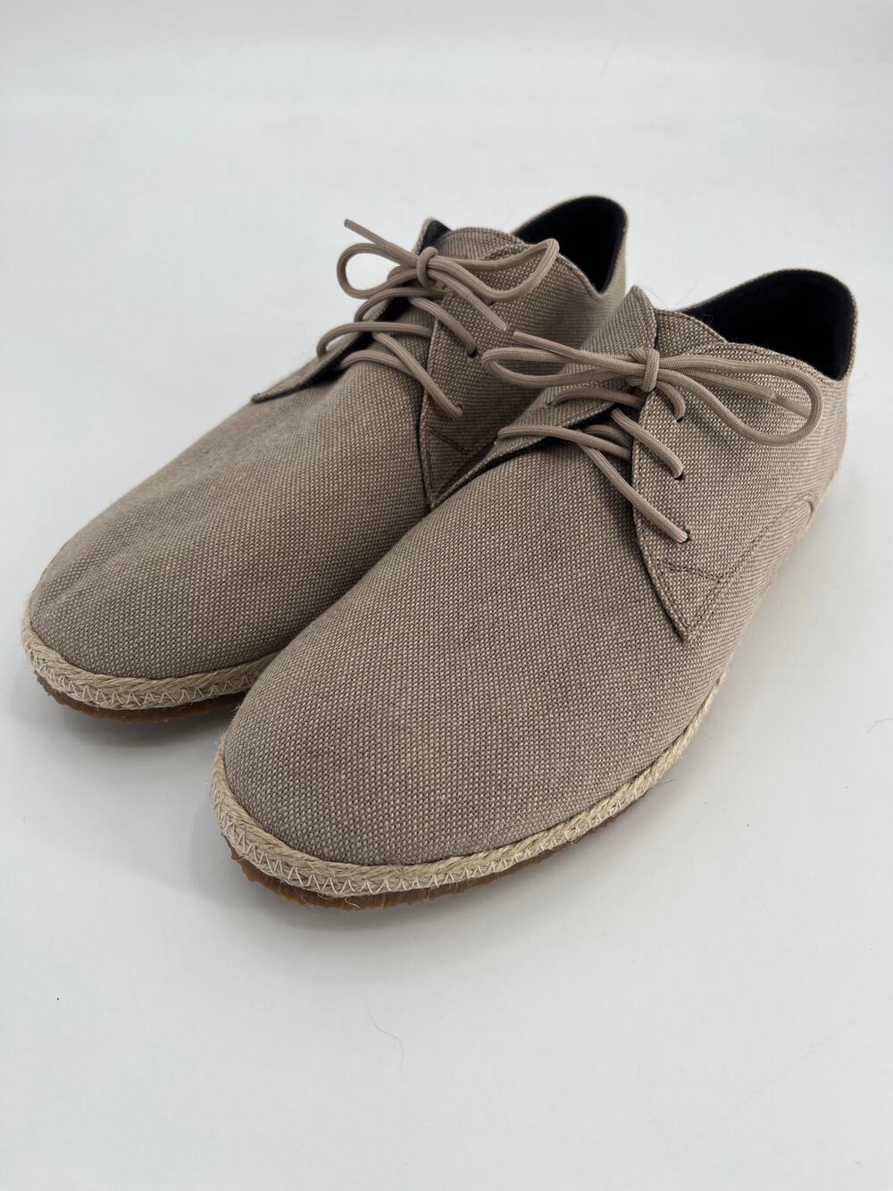 Patara Nomad Lace Up Casual Shoes Sz Men's 12 Tan Canvas Derby